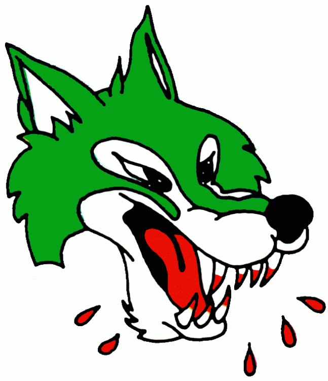 Sudbury Wolves 1981-1987 primary logo iron on transfers for T-shirts